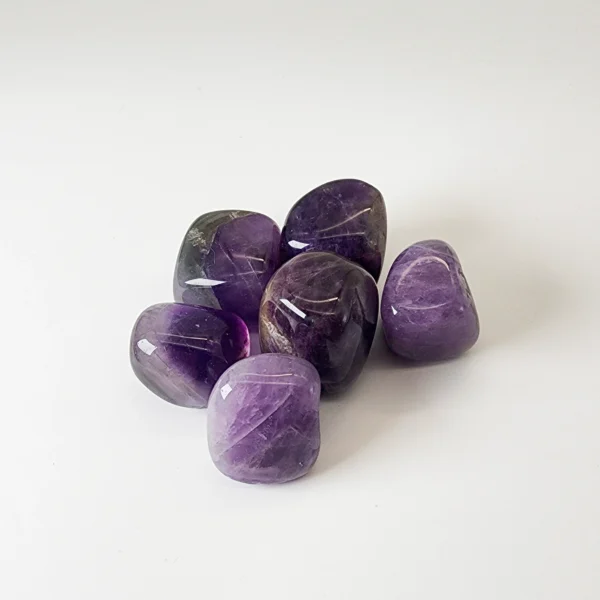 Soothe your mind and awaken inner clarity with the Amethyst Tumbled Stone. Soft yet powerful, it calms emotional turbulence while supporting intuition, focus, and spiritual awareness. A gentle companion for stress, overthinking, and energetic imbalance.