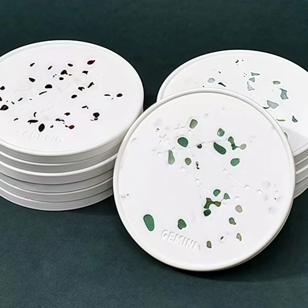 Zodiac Crystal Plaster Plate is designed with natural crystals and gypsum to clear negative energy and recharge, enhancing the traits and energy of each zodiac sign. Each plate incorporates a representative crystal for each sign, stabilizing emotions, enhancing decision-making, and boosting self-awareness. Perfect for the office, gym, or any space needing positive energy to stimulate motivation and courage.