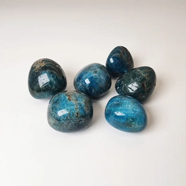 Find clarity and confidence in your voice with the Apatite Tumbled Stone. Cool, expressive, and gently empowering, it supports honest communication and self-expression.