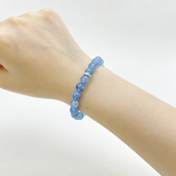 Aquamarine Bracelet for clarity and calm communication. Soothe emotions, strengthen expression, and restore balance. Shop Crystal Tyche today for peaceful confidence.
