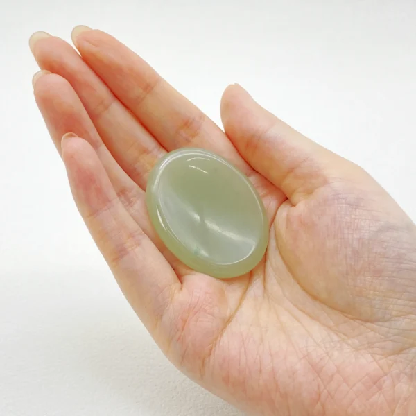 Green Aventurine Worry Stone brings calm, optimism, and heartfelt balance. Embrace new beginnings and welcome gentle courage—add this soothing stone today.
