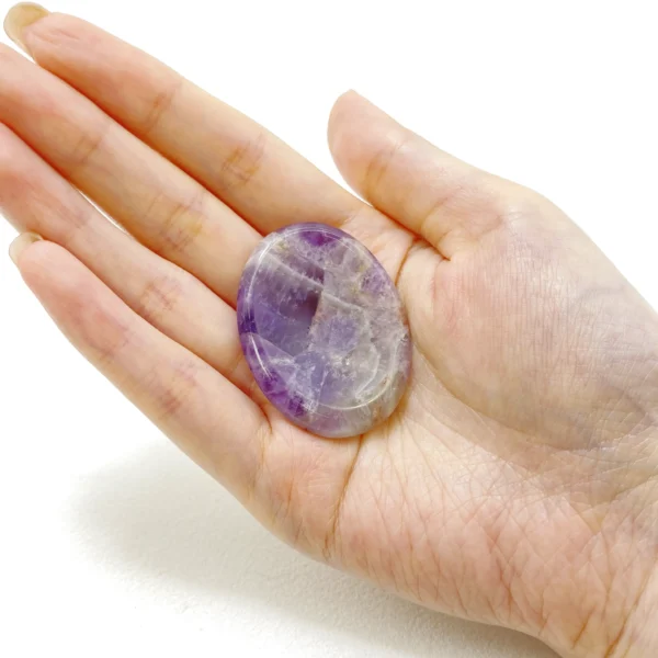 Amethyst Worry Stone brings deep calm, spiritual clarity, and emotional ease. Hold peaceful energy in your hands—welcome this soothing companion into your space.