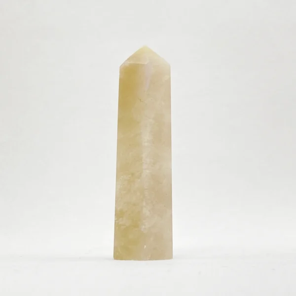 The Moonstone Point embodies gentle strength, emotional restoration, and intuitive wisdom. Known for its deeply nurturing energy, moonstone supports physical vitality, spiritual growth, and emotional balance. Its focused point shape channels soothing lunar energy, helping you reconnect with inner rhythms, heal past wounds, and cultivate stability in both relationships and spirit.