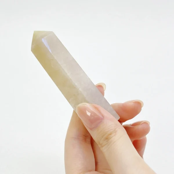 The Moonstone Point embodies gentle strength, emotional restoration, and intuitive wisdom. Known for its deeply nurturing energy, moonstone supports physical vitality, spiritual growth, and emotional balance. Its focused point shape channels soothing lunar energy, helping you reconnect with inner rhythms, heal past wounds, and cultivate stability in both relationships and spirit.