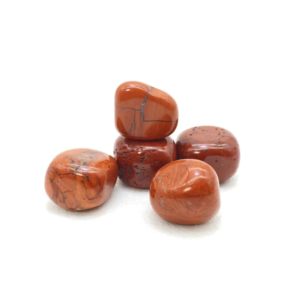 Restore steady strength with the Red Jasper Tumbled Stone, a grounding companion that supports physical vitality and endurance. Its earthy presence nurtures resilience when energy feels depleted.