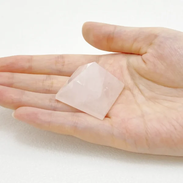 The Rose Quartz Pyramid radiates gentle compassion and emotional balance, creating a space where love feels safe to unfold. Its soft energy supports healing, connection, and self-acceptance, making it ideal for bedrooms, meditation corners, or shared living spaces where harmony and warmth are needed most.