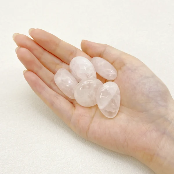 Open your heart gently with the Rose Quartz Tumbled Stone, a soothing companion that nurtures love, emotional healing, and inner peace. Its soft energy encourages compassion toward yourself and others.