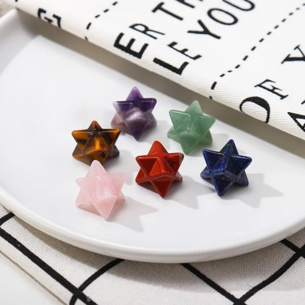 The 7 Chakra Merkaba Activation Set features seven hand-polished natural crystals, each aligned with a primary energy center to support balance and spiritual expansion. Designed to harmonize body, mind, and spirit, this sacred geometry set encourages deep alignment, energetic clarity, and conscious Merkaba Activation.