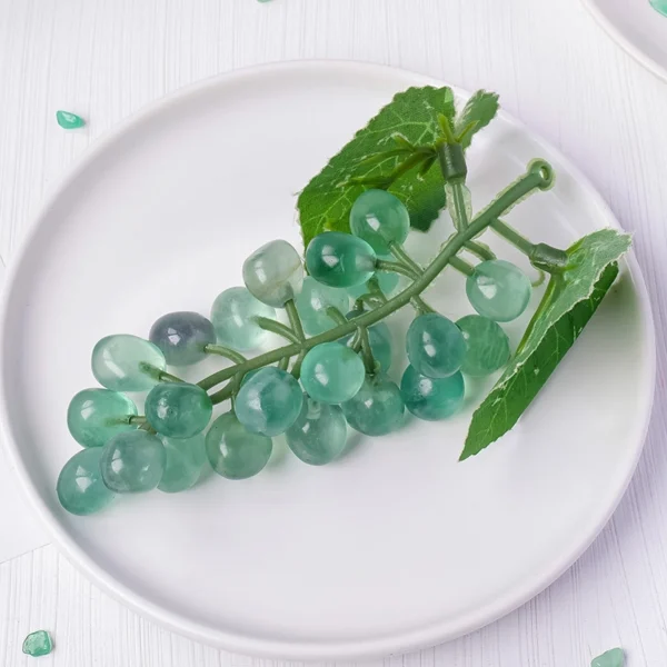 Radiating gentle prosperity and emotional harmony, the Green Fluorite Crystal Grape of Abundance invites growth to unfold naturally. Each polished sphere reflects renewal, balance, and heart-centered intention, making this sculptural piece a meaningful companion for abundance-focused spaces and mindful living.